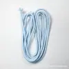 Cordón de 4 mm de Fábrica de Origen, En Stock Envío Directo, Cuerda Trenzada Colorida, Cuerda Redonda, Accesorios para Ropa y Zapatos