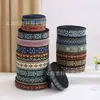 4.2-5.0cm bolsa de cinta de estilo minoría étnica con bordado jacquard vintage accesorios para ropa al por mayor