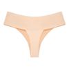 Ropa Interior Deportiva Yoga para Mujer Sexy y Elegante de Seda de Hielo, Calzones Seamless de Cintura Alta, Tanga T-Back Talla Grande Europea y Americana Transfronteriza