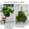 Fabricante de Flores Artificiales para Bodas Verdes Hortensia Verde Rosa Rocío de Golondrina Loto Bola de Cebolla Decoración Suave para Bodas Flor Artificial al por Mayor