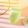 Esponja de Maquillaje Calabaza Gota de Agua Corte Inclinado Al por Mayor No Absorbe Polvo Huevo de Maquillaje Súper Suave Puff de Doble Uso Seco y Húmedo Fábrica de Esponjas de Maquillaje