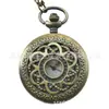 Reloj de Bolsillo Personalizado Hueco Retro con Tapa abatible al por Mayor, Reloj Creativo para Estudiantes Hombres y Mujeres, Reloj de Cuarzo, Reloj de Bolsillo para Personas Mayores