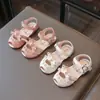 Sapatinhos de Renda Vazados para Bebê Verão 2026 Novos Sapatos de Princesa para Meninas Sapatos para Bebês Engatinhando