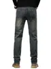 Ropa de Hombre Fengshe / 2026 Nuevo Otoño-Invierno Pantalones Rectos Ligeros de Negocios Jeans Retro Versátiles para Hombre Pantalones Largos de Moda
