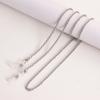 Cadena para mascarillas de moda transfronteriza entre Europa y Estados Unidos, cadena para ojos, cadena para mascarillas sencilla de Amazon, cadena para gafas de metal, fabricantes en stock