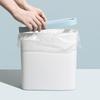 [Original] Cubo de basura de ranura estrecha para uso doméstico, Cubo de basura de plástico para baño, dormitorio, moderno, simple, con tapa, Venta al por mayor