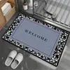 Alfombrilla Absorbente para Suelo de Tierra de Diatomeas, Alfombrilla Antideslizante para Baño, Felpudo Resistente a la Suciedad para Entrada, Venta al por Mayor de Fábrica