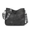 Bolsa Transfronteiriça de Couro Macio para Mulheres, Bolsa de Axila para Trabalho e Deslocamento, Bolsa de Ombro Casual Feminina, Bolsa Transversal Retrô de Grande Capacidade