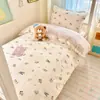 Juego de ropa de cama para dormitorio de tres piezas, 100% algodón, modelo nuevo 2026, sábana individual, funda de edredón, ropa de cama para estudiantes, apto para todas las estaciones