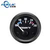 Medidor de Coche 12V 7.2 pulgadas mm Coche Neutro Círculo Negro Puntero Medidor de Temperatura del Agua Fahrenheit F Indicador de Temperatura del Agua