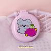 Peine Blanco Personalizado Portátil Lindo Peine de Masaje para Niños Mini Peine de Cojín de Aire Plegable para Niñas Peine de Bolsa de Aire al por Mayor