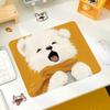 Cartoon bonito cão mouse pad tamanho pequeno computador tapete de mesa tapete de jogo antiderrapante borda bloqueio engrossado internet café e-sports tapete de mesa