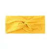 Diadema elástica cruzada de una sola capa europea y americana, unisex, adecuada para yoga y deportes, absorbente de sudor, elegante y versátil