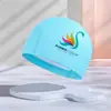 Gorros de Natación al por Mayor Impermeables Transpirables Cómodos Recubiertos de PU Fábrica de Gorros de Natación Suministros de Natación Gorros de Natación Grandes para Adultos Hombres y Mujeres