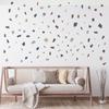 Forma de mármore cinza sala de estar quarto estudo embelezando adesivos de parede decorativos geração AliExpress transfronteiriça