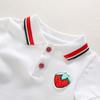 Nova Camisa Polo Casual de Verão para Bebês Respirável Confortável Chapéu-Camisa para Meninos e Meninas Roupas de Engatinhar para Bebês