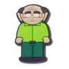 Série South Park desenho animado fofo sapatos de buraco flor de sapato fivela de sapato acessórios PVC borracha macia fivela decorativa DIY