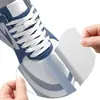 Película anti-humedad y anti-suciedad para puntera de zapato ampliada, pegatina impermeable transparente para días lluviosos al aire libre para mantener los zapatos secos, película impermeable invisible para puntera de zapato