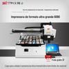 Impressora UV de mesa de 31 graus, impressora jato de tinta para impressão em caixa de presente pintada, PVC, vidro, capa de celular em massa