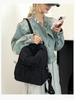 Mochila deportiva sencilla con lazo y cordón para mujer, diseño de nicho japonés y coreano con zorro colorido