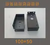 Suporte Angular de Instalação Rápida para Solário Conector de Tubo Quadrado Espessado Cabide de Aço Inoxidável Peça de Montagem de Fixação de Tubo Quadrado 100*100