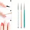 Exclusivo transfronteiriço para 3 conjuntos de padrão Caneta de puxar linha Road Rod conjunto de canetas de pintura colorida caneta de pintura e escultura profissional ultrafina