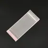 Material DIY para Pendientes Agujero para Colgar Bolsas Transparentes de OPP Pequeñas, Medianas, Grandes Tamaños Bolsas para Empaque de Pulseras Collares Múltiples Especificaciones 200 Piezas por Paquete