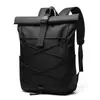 Mochila de Hombro Doble Transfronteriza Gran Capacidad Mochila de Viaje para Hombre Nueva Bolsa de Negocios para Computadora para Viajes al Trabajo Mochila Escolar para Estudiantes Mochila Deportiva
