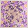 Bufanda de seda Mai Tong Nueva bufanda de seda elegante retro palacio flor rosa para dama bufanda cuadrada grande venta al por mayor directa de fábrica