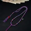 Cordón de Collar Tejido Hecho a Mano de Xizang Cordón de Colgante Multicolor de Venta Caliente Borla Vintage Cordón para Colgar Joyería Popular en Vivo