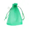 Bolsas de Malla de Organza para Joyería, Dulces, con Cordón, Transpirables, Bolsas de Malla para Regalo, Bolsas de Almacenamiento, Varios Tamaños, Bolsas de Gasa