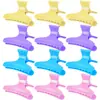12 Piezas Pinza de Mariposa Antideslizante Elegante Pinzas para el Cabello Estilizadas para Mujeres y Niñas (Color variado) Herramientas para Teñir el Cabello