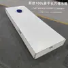 Tanque de agua de tapa plana para uso en exteriores, adecuado para almacenar agua para duchas, tanque de agua montado en camión para lavar frenos, engrosado y de gran capacidad