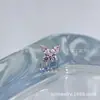 Astmf-13 Liga de Titânio Rosa Grande Coleção de Brincos Titânio G23 Rosca Interna Zircônia Studs para Lábio Brincos Joias para Piercing