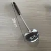 Espátula de Acero Inoxidable para Champiñones de Nogal Mango Largo Cuchara de Cocina Cocina Guizhou Espátula para Freír Utensilios de Cocina Domésticos Espátula Estilo Caliente