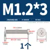 Tornillos de Cabeza Plana Delgada niquelados, de Forma Delgada, de Borde Delgado, Cabeza Plana Grande, Cabeza Plana Negra, Tornillos Phillips, Cabeza Plana M2M3M4M5M6