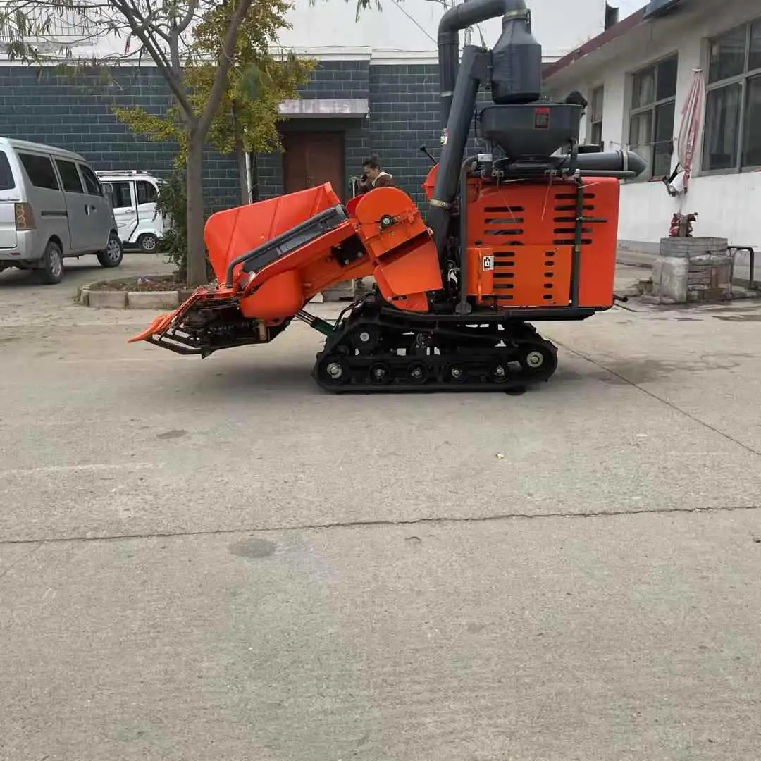 半喂入水稻联合机 4