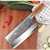 Cuchillo para rebanar de acero inoxidable forjado para uso en la cocina del hogar, Cuchillo de carnicero Yangjiang afilado y duradero, Cubiertos de cocina