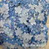 Punto 2.5cm Tela Bordada Pequeña Flor de Ciruelo Accesorios diy Hecho a Mano Flor Pequeña Muñeca Confundida Accesorios para Ropa