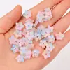 Vidrio Checo de 10 mm Flor Puntiaguda Accesorio Vintage para el Cabello Pasador para Niños Pulsera Pasador DIY Accesorios para Ropa Hanfu