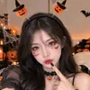 Grampo de Cabelo Engraçado de Halloween para Mulheres Acessório para Foto Divertido de Festival Grampo de Cabelo Estilo Escuro Clipe Bico de Pato Abóbora Acessórios de Cabelo