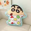 Almohada Manta para Dormir Infantil Periférica de Anime Paquete de Expresiones de Crayon Shin-Chan Almohada Manta Cojín Almohada Dos en Uno
