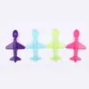 Colher Infantil em Formato de Avião, Colher Criativa Estilo Avião, Colher de Avião, Colher Colher de Avião, Colher de Plástico, Talheres Portáteis