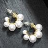Nuevos Pendientes Elegantes Estilo Estrella Estilo Coreano Pendientes Simples de Moda Pin de Plata 925 Pendientes Chapados en Oro para Mujeres