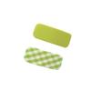 Pinza para el cabello a cuadros cuadrados color caramelo para niños, clip BB, clip para flequillo, juego de dos piezas, accesorios para el cabello, clip lateral, pinza para el cabello a juego por colores, estilo coreano