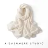 Nueva colección de otoño e invierno: Bufanda 100% cachemira pura para mujer, color liso, versátil, cálida y elegante, chal tejido para usar en capas