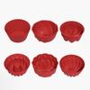 Molde redondo de silicona para tartas y pudines, de 7 cm, para hornear pasteles al vapor, de gasa, para hacer postres y tartas.
