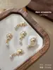Acessórios para Nail Art Ano Novo do Cavalo Zircônia, Estilo Levemente Luxuoso, Cor Dourada, Trazem Riqueza Instantânea, Liga Metálica Brilhante Incrustada com Diamantes, Diamantes para Unhas Atacado