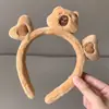 Nueva Diadema de Peluche de Capibara para Mujer para Lavarse la Cara, Aplicarse Maquillaje y Aplicarse Mascarilla Facial, Accesorios para el Cabello de Otoño e Invierno, Lindos Accesorios para el Cabello para Mujer
