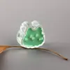 Cuentas de Conejito Lindo de Dibujos Animados con Agujero Horizontal Horizontal de Goteo de Aceite para Pulsera DIY Cadena de Teléfono Accesorios Pulsera al por Mayor